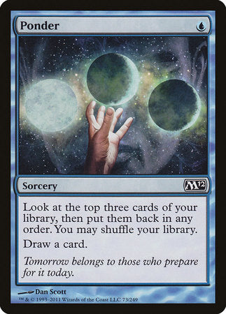 Ponder [Magic 2012] | Eastridge Sports Cards & Games