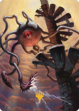 Death Kiss Art Card (Gold-Stamped Signature) [Commander Legends: Battle for Baldur's Gate Art Series] | Eastridge Sports Cards & Games