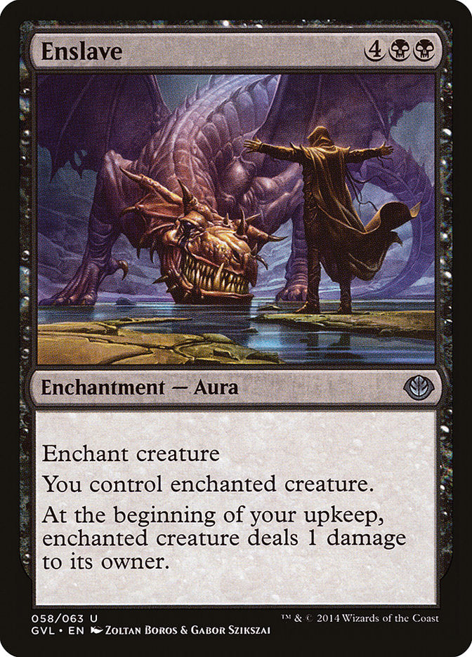 Enslave (Garruk vs. Liliana) [Duel Decks Anthology] | Eastridge Sports Cards & Games