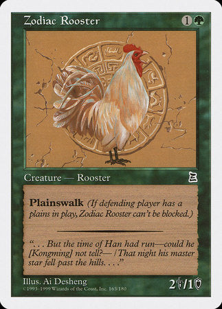Zodiac Rooster [Portal Three Kingdoms] | Eastridge Sports Cards & Games