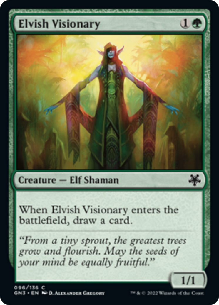 Elvish Visionary [Game Night: Free-for-All] | Eastridge Sports Cards & Games