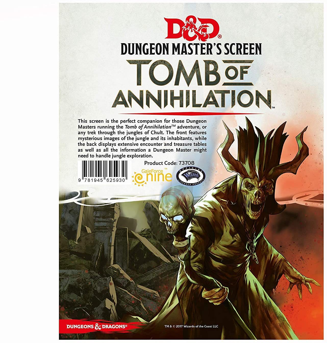 Dungeons & Dragons: Dungeon Master's Screen - Tomb of Annihilation (5th Edition) | Eastridge Sports Cards & Games