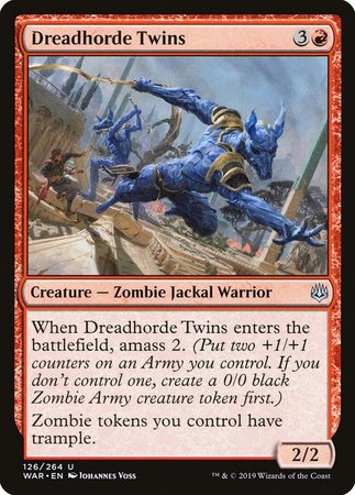 Dreadhorde Twins [War of the Spark] | Eastridge Sports Cards & Games