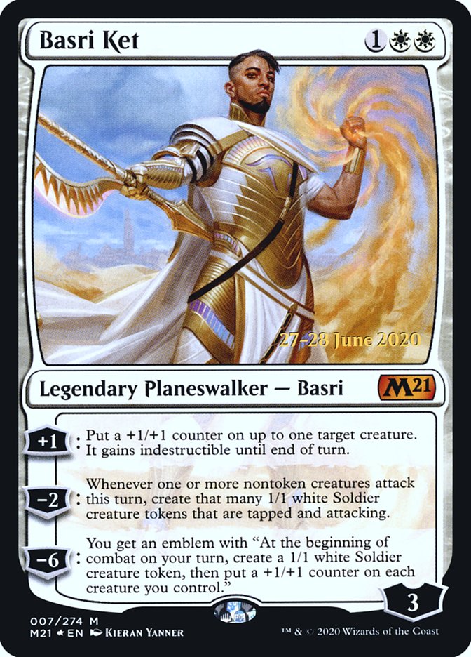 Basri Ket  [Core Set 2021 Prerelease Promos] | Eastridge Sports Cards & Games