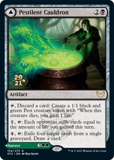 Pestilent Cauldron // Restorative Burst [Strixhaven: School of Mages Prerelease Promos] | Eastridge Sports Cards & Games