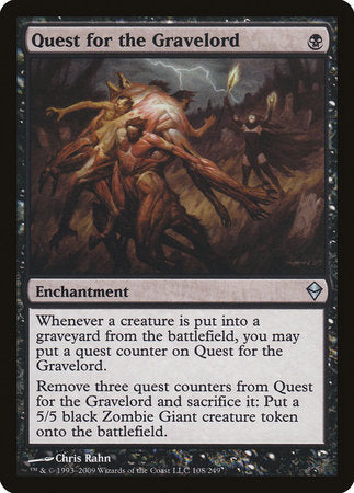 Quest for the Gravelord [Zendikar] | Eastridge Sports Cards & Games