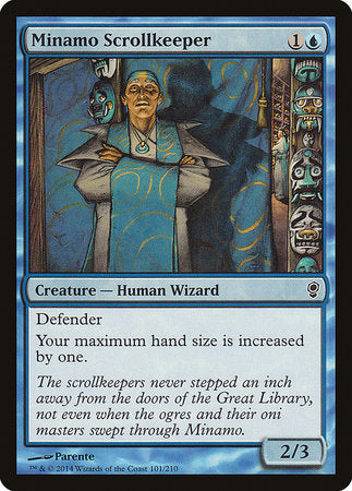 Minamo Scrollkeeper [Conspiracy] | Eastridge Sports Cards & Games