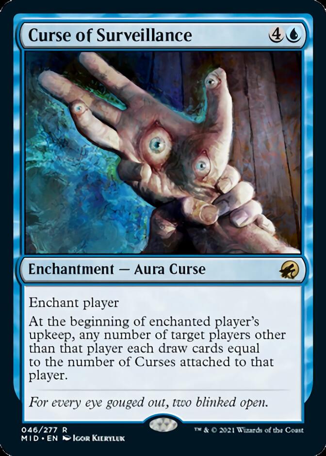 Curse of Surveillance [Innistrad: Midnight Hunt] | Eastridge Sports Cards & Games