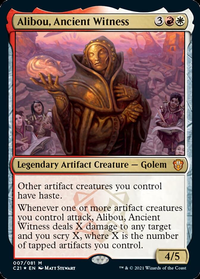 Alibou, Ancient Witness [Commander 2021] | Eastridge Sports Cards & Games