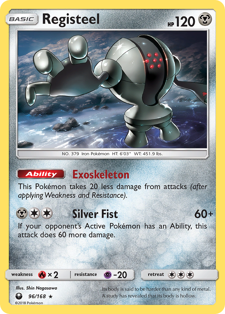 Registeel (96/168) [Sun & Moon: Celestial Storm] | Eastridge Sports Cards & Games