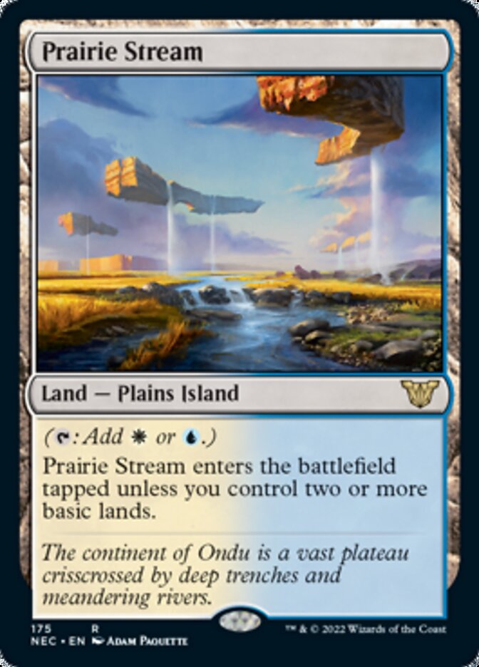 Prairie Stream [Kamigawa: Neon Dynasty Commander] | Eastridge Sports Cards & Games