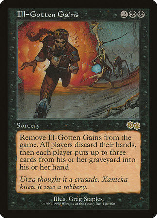 Ill-Gotten Gains [Urza's Saga] | Eastridge Sports Cards & Games