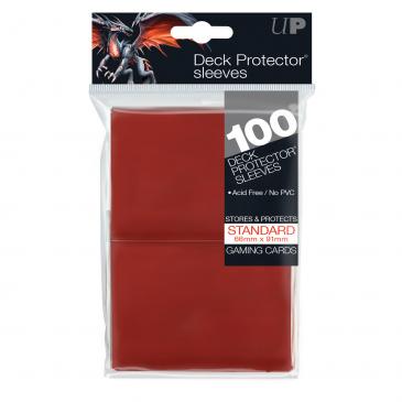 Ultra Pro Red Standard Deck Protectors 100ct | Eastridge Sports Cards & Games