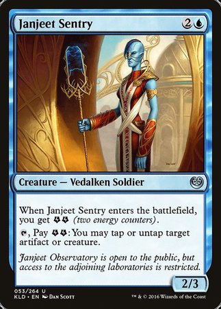 Janjeet Sentry [Kaladesh] | Eastridge Sports Cards & Games