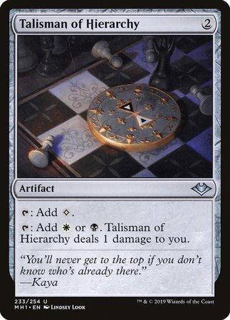 Talisman of Hierarchy [Modern Horizons] | Eastridge Sports Cards & Games