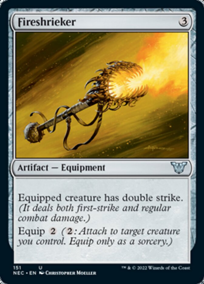 Fireshrieker [Kamigawa: Neon Dynasty Commander] | Eastridge Sports Cards & Games
