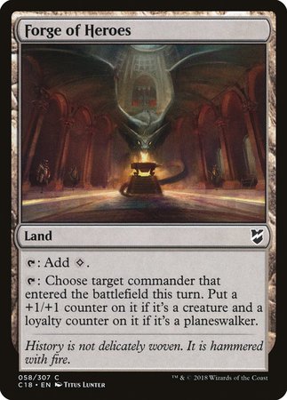 Forge of Heroes [Commander 2018] | Eastridge Sports Cards & Games