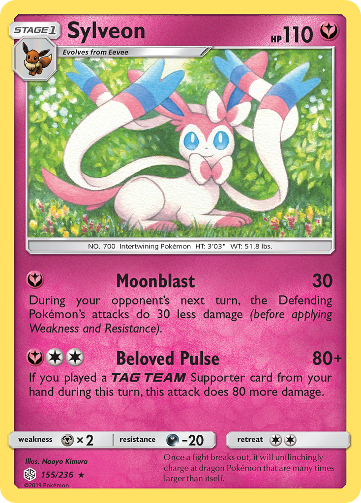 Sylveon (155/236) [Sun & Moon: Cosmic Eclipse] | Eastridge Sports Cards & Games