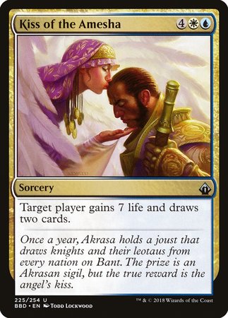 Kiss of the Amesha [Battlebond] | Eastridge Sports Cards & Games