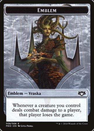 Emblem - Vraska, Golgari Queen [Mythic Edition Tokens] | Eastridge Sports Cards & Games