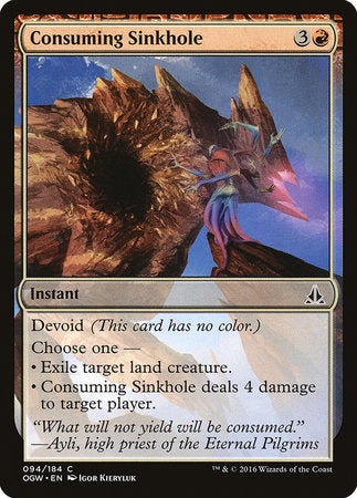 Consuming Sinkhole [Oath of the Gatewatch] | Eastridge Sports Cards & Games