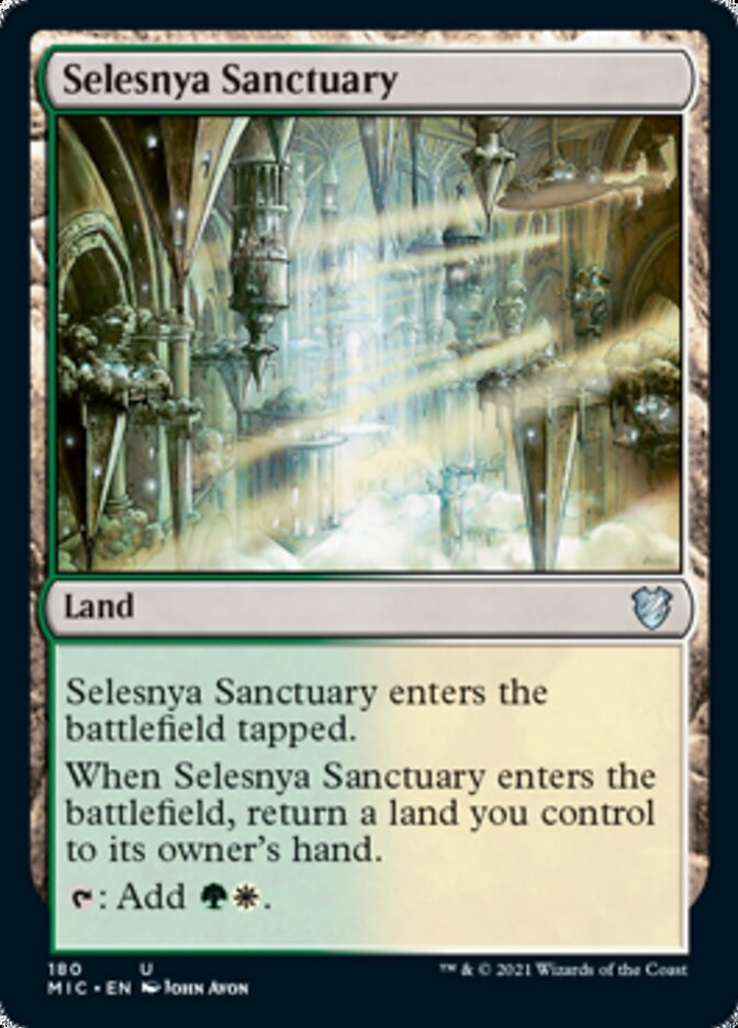 Selesnya Sanctuary [Innistrad: Midnight Hunt Commander] | Eastridge Sports Cards & Games