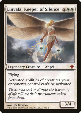 Linvala, Keeper of Silence [Rise of the Eldrazi] | Eastridge Sports Cards & Games