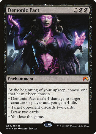 Demonic Pact [Magic Origins] | Eastridge Sports Cards & Games