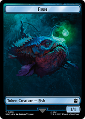 Fish // Beast Double-Sided Token [Doctor Who Tokens] | Eastridge Sports Cards & Games
