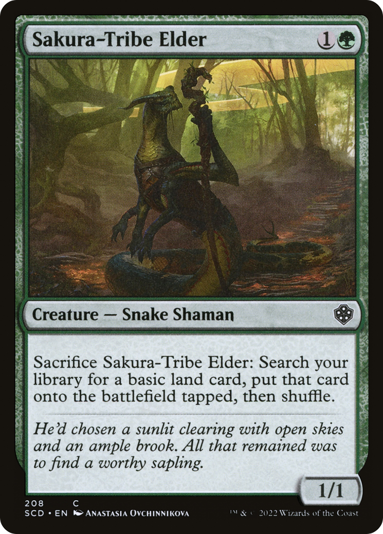Sakura-Tribe Elder [Starter Commander Decks] | Eastridge Sports Cards & Games