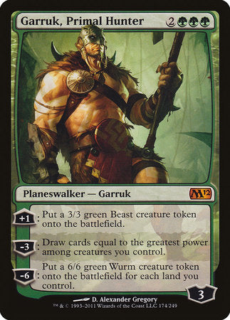 Garruk, Primal Hunter [Magic 2012] | Eastridge Sports Cards & Games