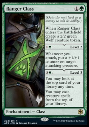 Ranger Class (Promo Pack) [Dungeons & Dragons: Adventures in the Forgotten Realms Promos] | Eastridge Sports Cards & Games