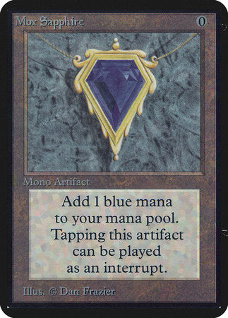 Mox Sapphire [Limited Edition Alpha] | Eastridge Sports Cards & Games