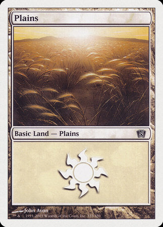 Plains (333) [Eighth Edition] | Eastridge Sports Cards & Games