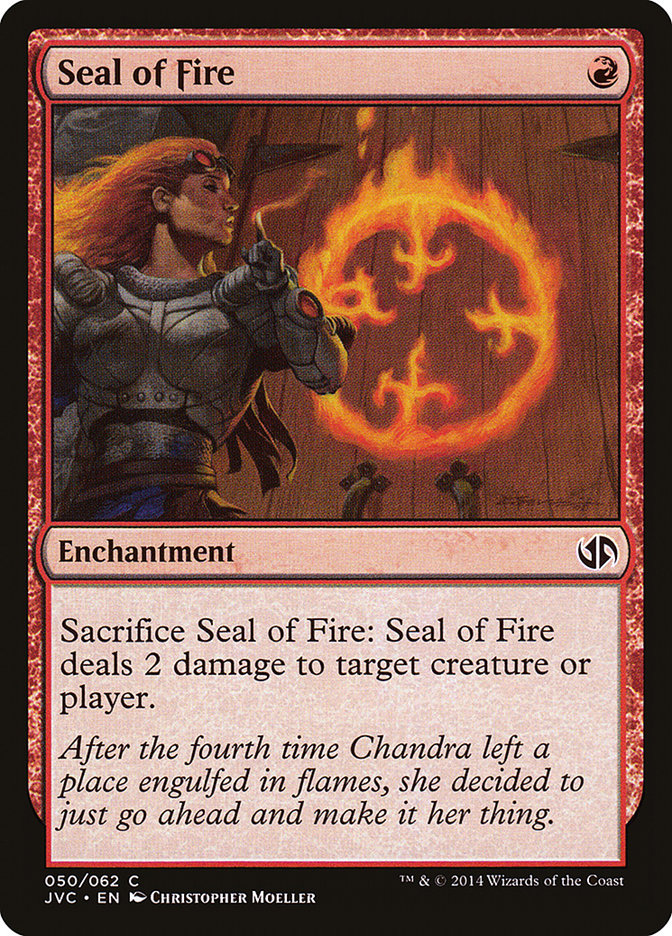 Seal of Fire [Duel Decks Anthology] | Eastridge Sports Cards & Games