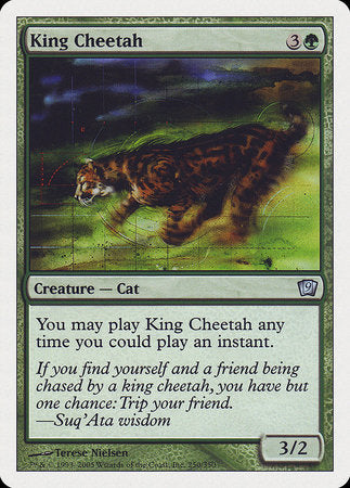 King Cheetah [Ninth Edition] | Eastridge Sports Cards & Games