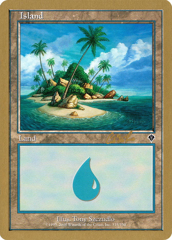 Island (cr335a) (Carlos Romao) [World Championship Decks 2002] | Eastridge Sports Cards & Games