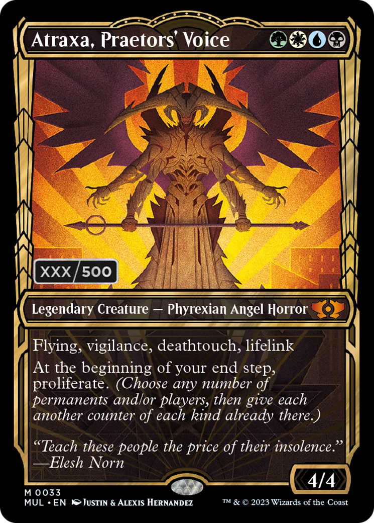 Atraxa, Praetors' Voice (Serialized) [Multiverse Legends] | Eastridge Sports Cards & Games