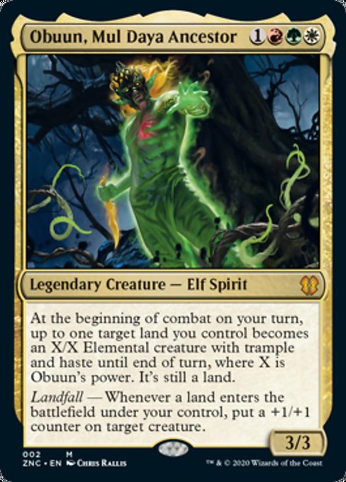 Obuun, Mul Daya Ancestor [Commander: Zendikar Rising] | Eastridge Sports Cards & Games