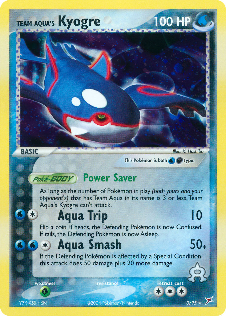 Team Aqua's Kyogre (3/95) (Theme Deck Exclusive) [EX: Team Magma vs Team Aqua] | Eastridge Sports Cards & Games