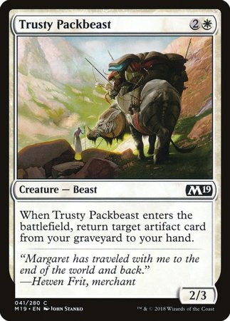 Trusty Packbeast [Core Set 2019] | Eastridge Sports Cards & Games