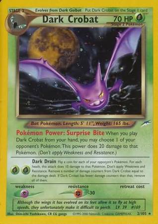 Dark Crobat (2/105) [Neo Destiny Unlimited] | Eastridge Sports Cards & Games