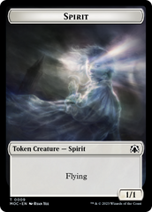 Spirit (9) // Treasure Double-Sided Token [March of the Machine Commander Tokens] | Eastridge Sports Cards & Games