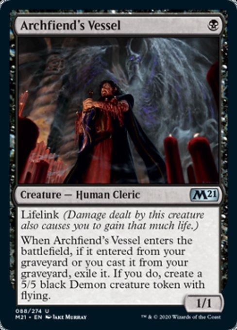 Archfiend's Vessel [Core Set 2021] | Eastridge Sports Cards & Games