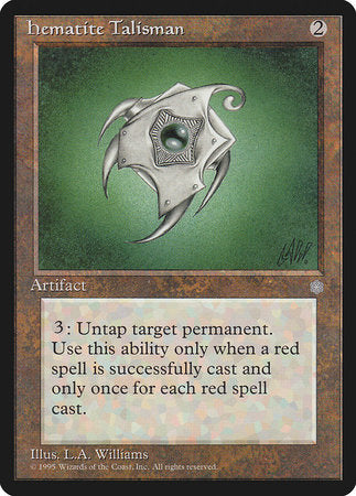Hematite Talisman [Ice Age] | Eastridge Sports Cards & Games