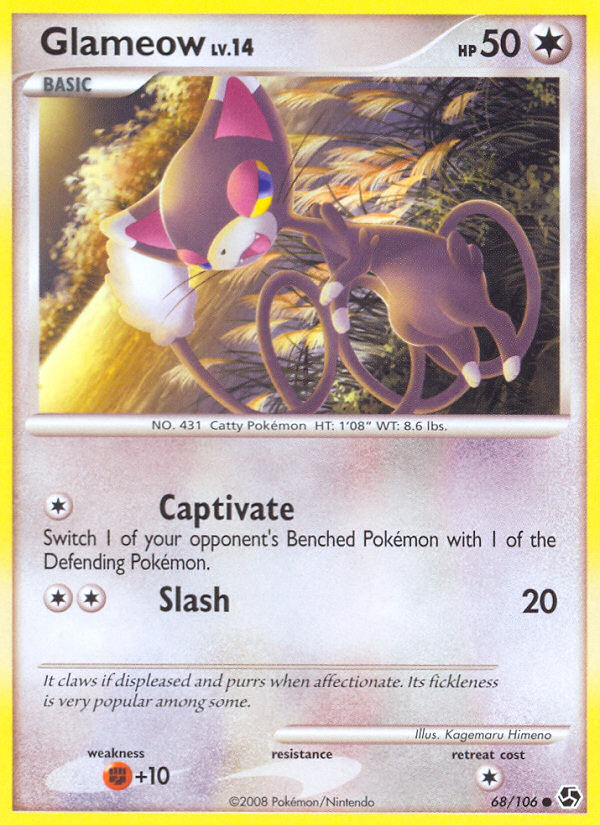Glameow (68/106) [Diamond & Pearl: Great Encounters] | Eastridge Sports Cards & Games