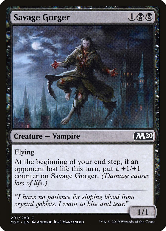 Savage Gorger [Core Set 2020] | Eastridge Sports Cards & Games