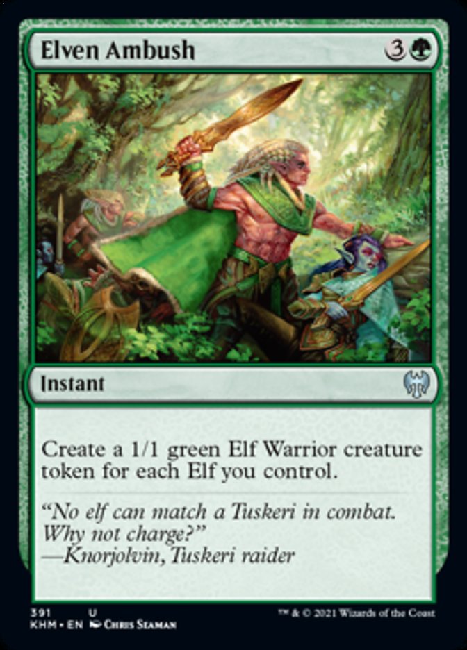 Elven Ambush [Kaldheim] | Eastridge Sports Cards & Games