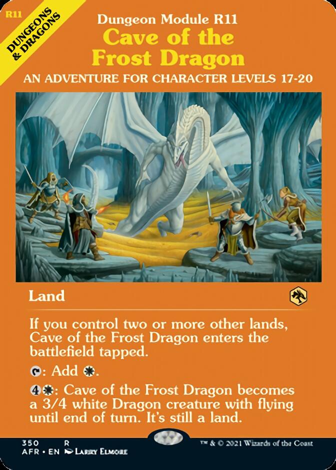 Cave of the Frost Dragon (Dungeon Module) [Dungeons & Dragons: Adventures in the Forgotten Realms] | Eastridge Sports Cards & Games