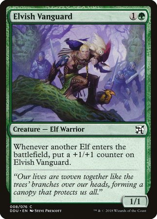 Elvish Vanguard [Duel Decks: Elves vs. Inventors] | Eastridge Sports Cards & Games